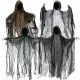  4x HALLOWEEN GHOSTS GEISTER SET 48cm DEKORATIONEN HALLOWEEN DEKORATIONEN