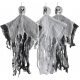  3x SKELETTE SKELETT HÄNGENDE HALLOWEEN-DEKORATIONEN HALLOWEEN-DEKORATIONEN 90 cm