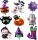  9x HALLOWEEN BALLONS HALLOWEEN BALLON SET BALL KÜRBIS COVERBEB GHOST