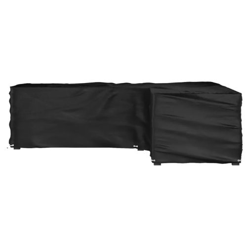 UV-beständige Schutzhülle für Gartenmöbel, 250x250x70 cm Schwarz