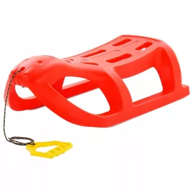  Schlitten, rot, 80x39,5x25,5 cm, Polypropylen