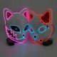  Halloween leuchtende Maske LED leuchtende Maske