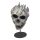  .Gruseliges Dämonenschädel-Skulptur-TV-Regal