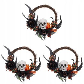  3 Stück Halloween Wendant Novel Kürbis