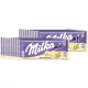 20x Milka Weiße Schokolade, 90g - Zartschmelzend mit Alpenmilch