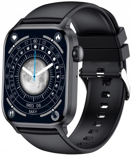  Smartwatch Kiano Watch Go AMOLED 1,91" Wasserdicht 230 mAh 128 MB Schwarz