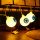  Halloween LED Geisterlichterkette 10 Lichter 1,5M