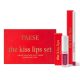  PAESE The Kiss Lips Set Set aus Lipliner und flüssigem Lippenstift 05 Raspberry Red