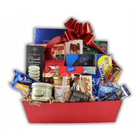    Geschenkkorb „Polnische Aromen“ Geschenksüßigkeiten Mit polnischen Produkten