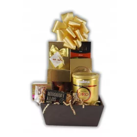    Golden Sparkle Geschenkkorb Geburtstagsgeschenk Namenstag Jahrestag
