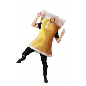    Lustige Bier- und Essens-Halloween-Cosplay-Kostüme für Erwachsene und Kinder