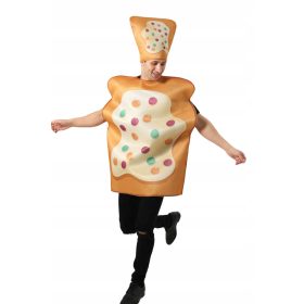    Lustige Brot- und Essen-Halloween-Cosplay-Kostüme für Erwachsene und Kinder