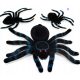  Halloween-Dekoration Spinne groß 15,5x19cm Packung mit 10 Stück