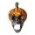  Kürbisschädel-Kürbisdekorationen für Halloween