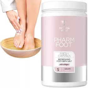    PHARM FOOT FRESH CRYSTALS ERFRISCHENDES FUSSSALZ MIT KOLLAGEN 1250 g