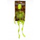  Leuchtende Skelett-Halloween-Dekoration, fluoreszierend, 10 Stück