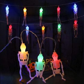  Halloween LED Geisterlichterkette 20 Lichter 5M