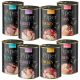  PIPER Dolina Noteci Nassfutter für Katzen, Geschmacksmischung, 8 x 400 g, getreidefrei