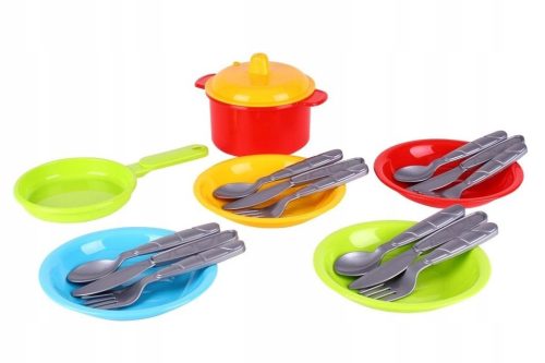  KÜCHENUTENSILIEN Set aus Töpfen, Besteck, Tassen2