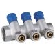  X-HOME PEX-VERTEILER 1" x 16 mm 3 KREISE TWW-ABTEILE FÜR KALTWASSER-MONO