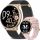  Damenuhr SMARTWATCH Rubicon MENU PL SMS ANRUFE IMMER 300 mAh ANZEIGEN