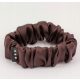  Einzelnes braunes Frottee-Gummiband