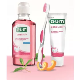  GUM Pro Sensitive rosa Zahnbürste