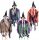  HALLOWEEN HEXE HEXE SCARY GROSSES 50CM HÄNGEDEKO-SET x4