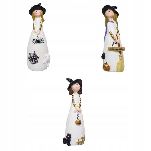  3 Stück Halloween Hexenfigur Hexenpuppe