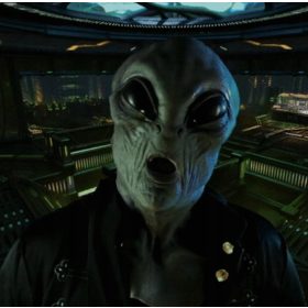  Halloween-Alien-Weltraummaske