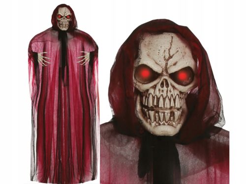  Dekoration Skelett im Umhang 195 cm Halloween