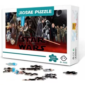  Puzzle 1000 Teile Star Wars-Filmcharakterszene