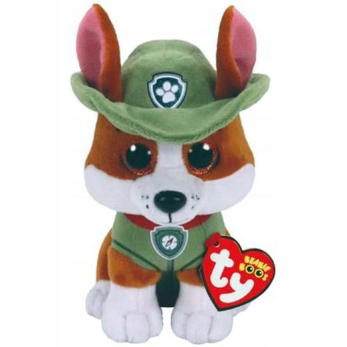  TRACKER PAW PATROL PLÜSCHSPIELZEUG MASKOTTCHEN 15CM TY Beanie
