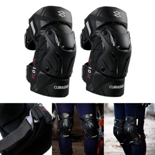  2x Motorrad Knieschoner K01-3 für