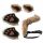  1 Set Katzenschwanz-Katzenpfoten-Katzenohrspangen