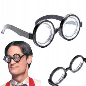 DICKE NERDER-BRILLE FÜR HALLOWEEN-NERD-ENDE