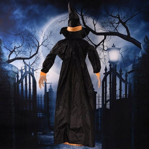  Halloween-Hexendekoration, die lacht