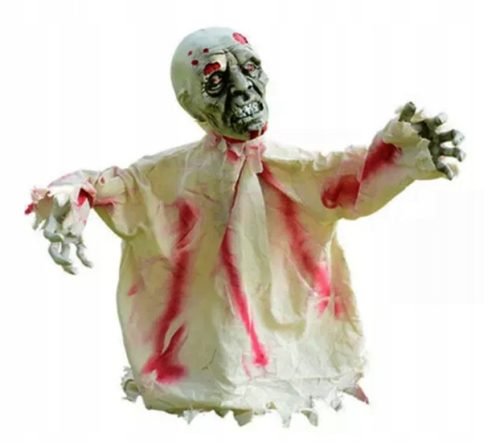  Die Zombie-Halloween-Dekoration zieht um