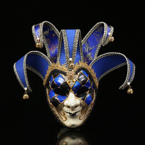  Halloween-Dekoration Venezianische Clown-Maske