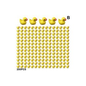    Miniatur-Quietschenten 100/200 Stk. Gelb - 200 Stk. Gelb 200 Stk.