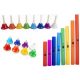 GEDRÜCKTE DIATONISCHE GLOCKEN – HANDGLOCKEN – BOOM-ROHRE MONTESSORI-SET