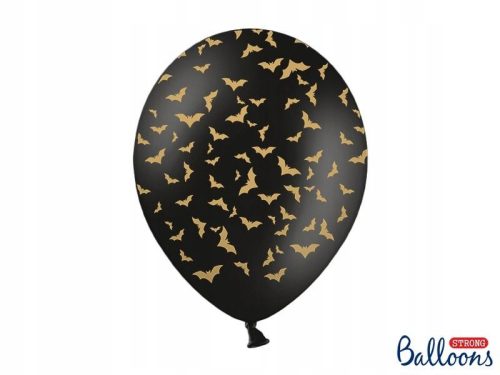  Schwarzer Party-Deko-Fledermausballon