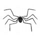  SCHWARZE SPINNENDEKORATION 21. 5X13CM