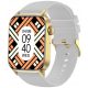  Kiano Watch GO Smartwatch Wasserdicht AMOLED 1,91" 128 MB 230 mAh Gold