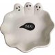  Schüssel, Platte, weiße Keramik, Halloween, 21cmx19cm, Geister, Gespenster, PRIMARK