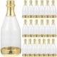  Mini-Champagnerbox Metallflasche 20 Stk