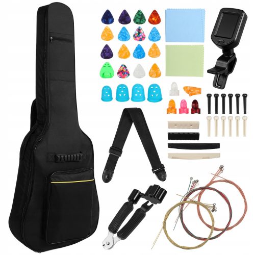  41-Zoll-Gitarren-Rucksack, Gitarren-Aufbewahrungsbox, Gitarren-Zubehör-Set