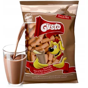   Gusto Maisflips mit Kakaomilchgeschmack, 18x80g - Perfekter Snack für Jede Gelegenheit