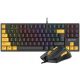  TRACER GameZone Hornet87 USB-Gaming-Tastatur und -Maus-Set