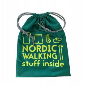   SPORTTASCHE FÜR SCHUHE UND BEKLEIDUNG, NORDIC WALKING, ÖKOLOGISCH, Fit Sack